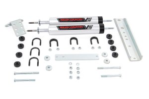 Ford F-150 Steering Stabilizer - Dual - Rough Country - V2 - '80-'96 Ford F-150 Steering Stabilizer - Dual - Rough Country - V2 - '80-'96